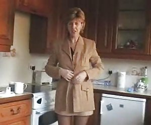 czysty dojrzałe duże titted Blondynka pobiera twarzy od wielki kogut